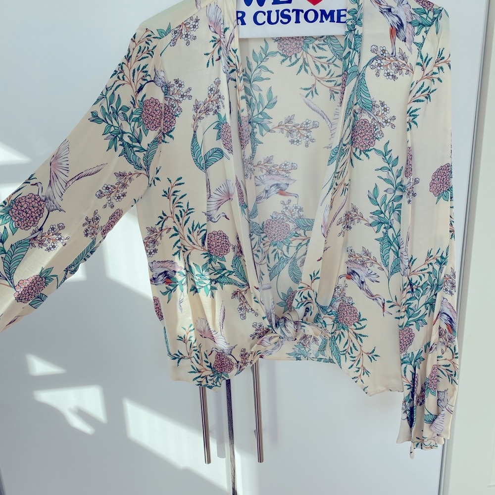 Gorgeous Tie Front Top